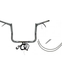 Fat Baggers Inc. 1 1/4" Wired Pointed Top Handlebar Kit For Harley