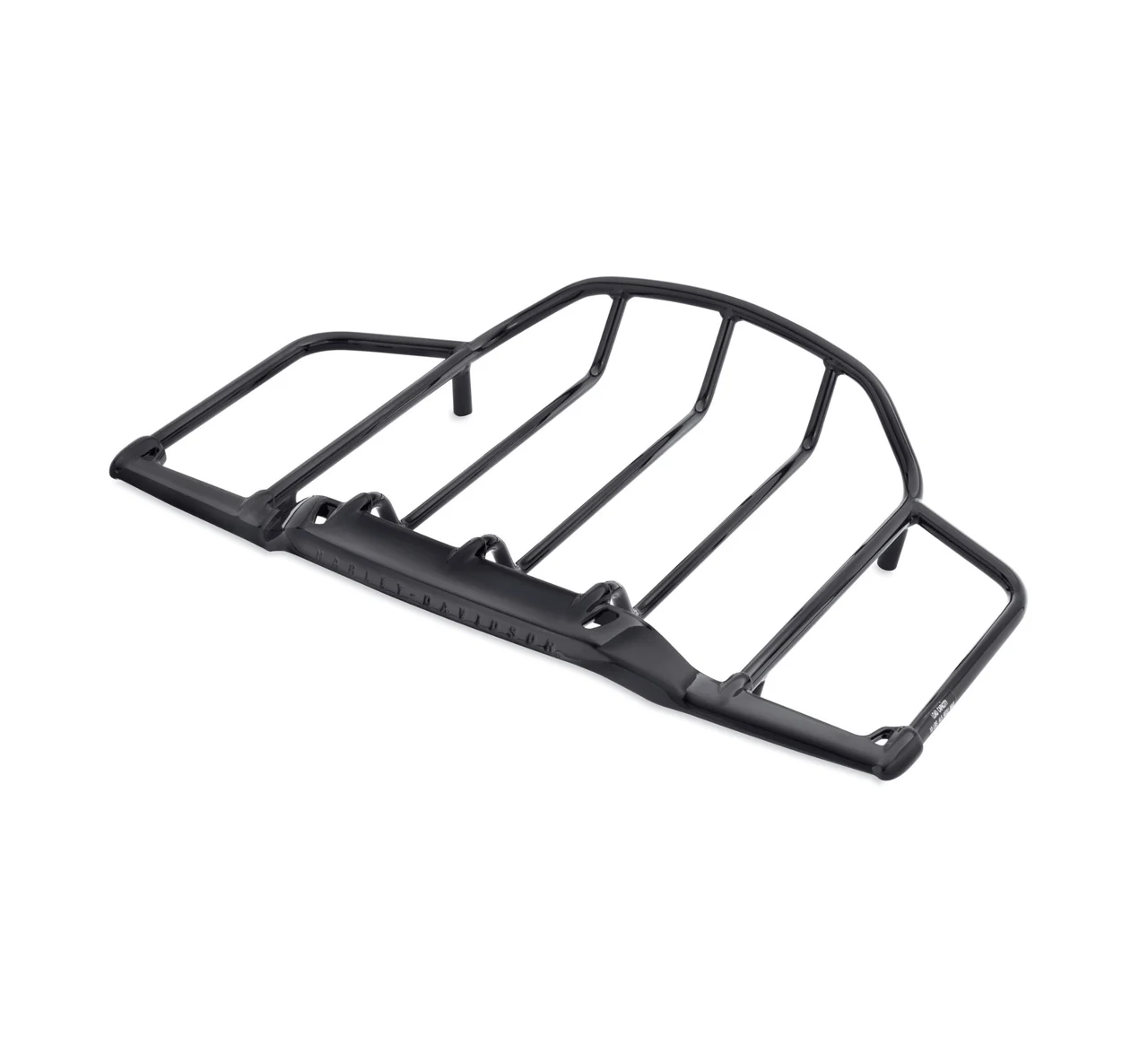 Air Wing Tour-Pak Gloss Black Luggage Rack | Premium Harley Davidson Luggage Rack