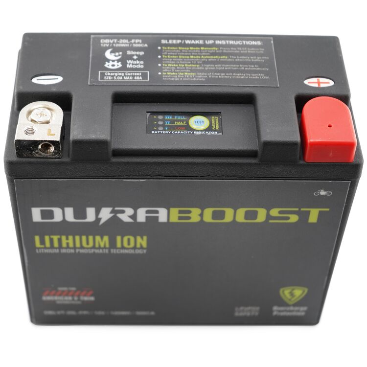 Duraboost V-Twin Lithium Ion Battery For Harley - Image 2