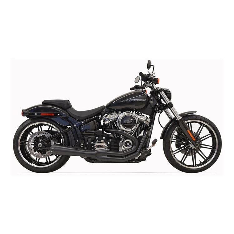Bassani Road Rage 2-Into-1 Exhaust For Harley