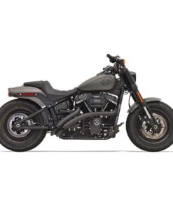 Bassani Radial Sweepers Exhaust With Heat Shields For Harley