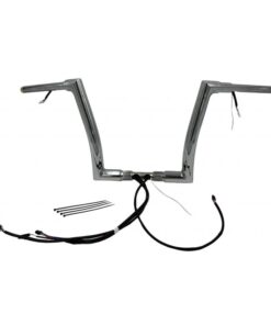 Fat Baggers Inc. 1 1/2" Wired Flat Top Handlebar Kit For Harley