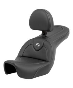 Saddlemen Roadsofa CF Carbon Fiber 2-Up Seat For Harley
