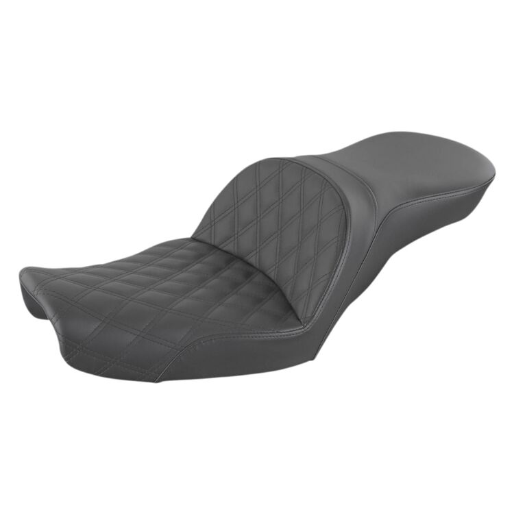 Saddlemen Explorer LS Lattice Stitch Seat For Harley - Image 2