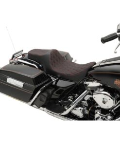 Drag Specialties Predator III 2-Up Seat | Custom Harley Davidson 2-Up Seat for Style & Comfort