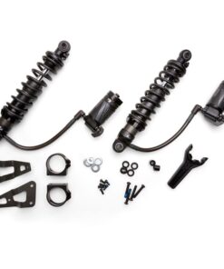 Fox Factory QS3-QSR Remote Reservoir Shocks | Premium Harley Davidson Suspension (Touring 1993-2025)