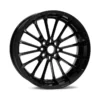 SEO Title: H-D Roulette Gloss Black 18” Harley Davidson Rear Wheel