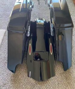 Electra Glide extended Long Saddlebags w/ 10" Woofers
